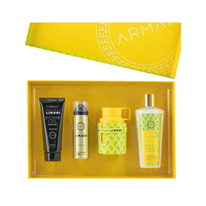 ARMAF SET ODYSSEY LIMONI UNISEX, 4 PIEZAS