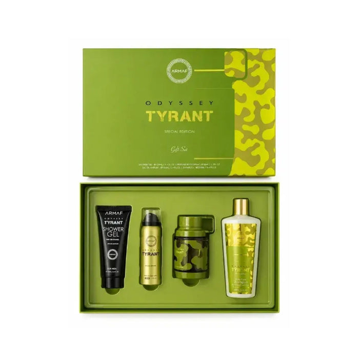 ARMAF SET ODYSSEY TYRANT, 4 PIEZAS